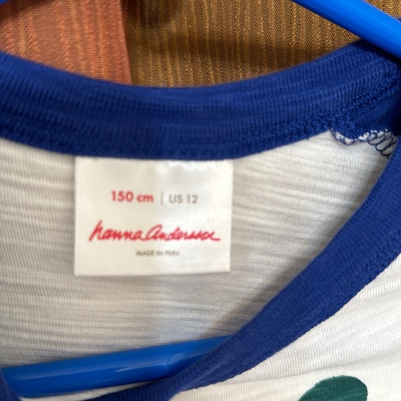 EUC - Hanna Andersson Boys’ Long Sleeve Tee - Dinosaur - Picture 2 of 2